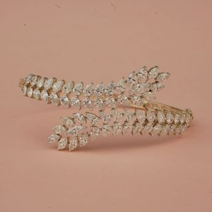 Bracelet élégant en diamant de laboratoire de 10,34 carats, taille brillant, or rose, argent, certifié IGI, pour femme, Swaroop Diamond - Product Image 2