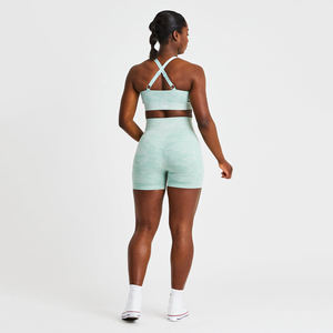 Pantalones cortos para mujer, pantalones cortos para mujer, ropa para entrenamiento físico, secado rápido, correr, gimnasio, yoga, pantalones cortos para mujer - Product Image 3