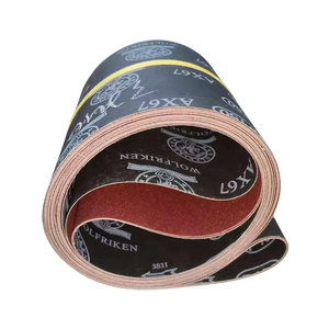 Durable Aluminum Oxide Sanding <b>Belts</b> Roll Vietnam Origin 3X21 3X24 4X21 40 to 320 Grit for Machines - Product Image 1