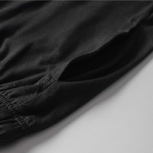 Ensemble T-shirt et short en coton tricoté 100 % respirant pour l'été – Matière légère, coupe confortable, idéal pour les voyages et l'usage quotidien - Product Image 5