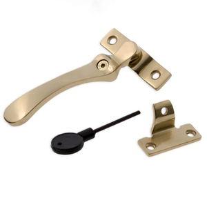 Attache à battant verrouillable en laiton - Product Image 1