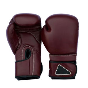Sarung Tinju Berkualitas Tinggi Kulit PU Tahan Lama Bernapas dengan Logo Kustom Grosir, Penutupan <span class=keywords><strong>Hook</strong></span> <span class=keywords><strong>Loop</strong></span> untuk Profesional MMA - Product Image 6