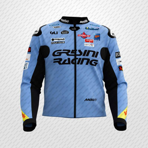Alex Marquez Rucati Moto Racing Chaqueta de cuero de vaca/canguro hecho a medida Montar/Track Chaqueta con joroba CE Armaduras - Product Image 1