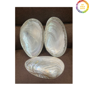 แผ่นเปลือกหอยมุกที่สง่างามจากเวียดนามทำจากวัสดุเปลือกหอยธรรมชาติเพื่อการตกแต่งบ้านที่หรูหรา - Product Image 3