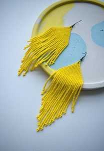 ต่างหูลูกปัดแก้วทันสมัยดีไซน์เทอร์ควอยซ์ขอบเรียงเป็นเอกลักษณ์ของขวัญจากงานหัตถกรรม - Product Image 5