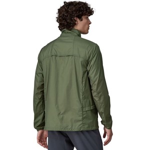 OEM personalizado de los hombres al aire libre ultra ligero chaquetas cortavientos de manga larga impermeable caminata chaquetas media cremallera chaqueta a prueba de viento - Product Image 5