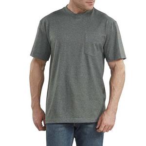 Short Sleeve <b>With</b> <b>Pocket</b> <b>Men's</b> Clothing Plus Size <b>Men</b> <b>Shirts</b> High Quality Cotton Breathable Summer Crewneck Slim Fit <b>Men</b> T <b>Shirt</b> - Product Image 5