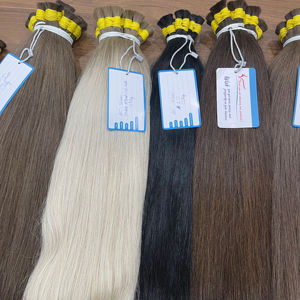 Vente flash 2026 Extensions de cheveux vierges vietnamiens de qualité, cheveux humains naturels lisses, styles de beauté durables, en vrac/en paquet - Product Image 1