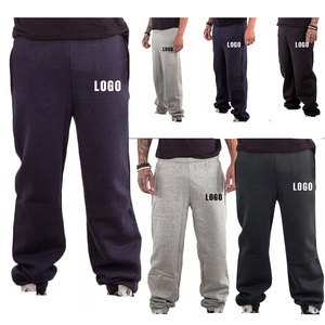 OEM Custom Men's Casual Workout Sportswear <b>Jogger</b> Pants Elastic Waist High Quality Breathable Polyester/Cotton Trouser - Product Image 5