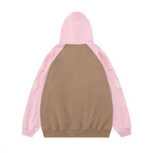 เสื้อฮู้ดดี้ผู้ชายไซส์ XL ขายดีสำหรับฤดูหนาว ผลิตตามสั่งจากโรงงานโดยตรง สวมใส่สบาย ดีไซน์ปักลายเรียบง่าย ซิปแบบรูดขึ้นลง ผ้าฟลีซ - Product Image 3