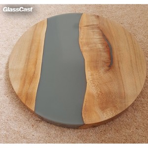 <b>Wood</b> & Resin Coasters Resin coaster and <b>Wood</b> Stand Eco Friendly Luxury Solid <b>Wood</b> for Home and Office Uses - Product Image 6