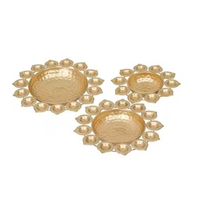 Cuenco Urli colgante de Color Dorado de la mejor calidad, artículo decorativo flotante Diya superventas - Product Image 4