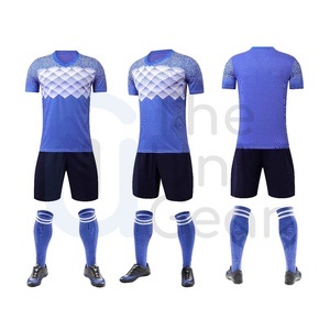 เสื้อฟุตบอลสำหรับผู้ชายผู้หญิงกางเกงขาสั้นระบายอากาศได้ดีผ้าซับเหงื่อ - Product Image 1