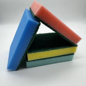 Éponge à récurer extra large en vrac Éponges à récurer et à récurer de nettoyage (1 pièce de taille 14.5x10x2.7cm) - Product Image 5