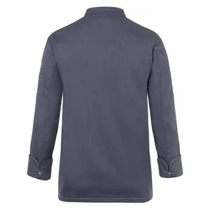 Chef <b>Jacket</b> in <b>Jeans</b>-Style Cooking Tools for Professional Merchandising - Product Image 3