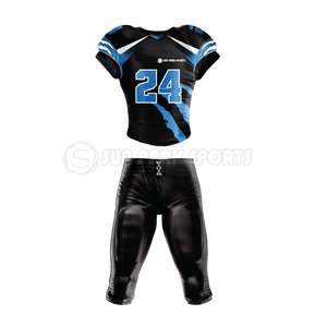 Nuevo Uniforme de Fútbol Americano, Mejor Precio, Diseño Personalizado, 100% Poliéster, Manga Corta - Product Image 1