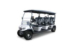 Voitures de golf de luxe de la série Prestige 2/4/6/8 places avec intérieur confortable et groupe motopropulseur haute efficacité pour le transport touristique - Product Image 6