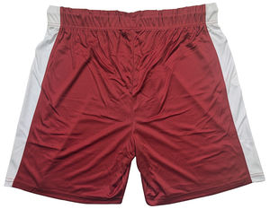 Pantalones cortos informales elegantes de alta calidad para hombre, pantalones cortos transpirables con cintura elástica para correr al aire libre, decoración de encaje, pantalones cortos de punto medio - Product Image 3