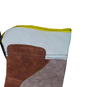 Gants de travail de sécurité industrielle en cuir de paume simple, durables, épaisseur 8 mil et 6 mil, pour les travailleurs - Product Image 2