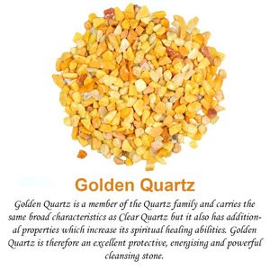 Cristales de Cuarzo Dorado Natural para Feng Shui - Product Image 2