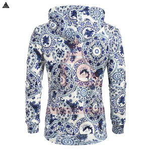 Vêtements d'hiver décontractés pour hommes, sweats à capuche en sublimation, dernier design, sweats à capuche thermiques en sublimation pour adultes, basiques en coton mélangé - Product Image 2