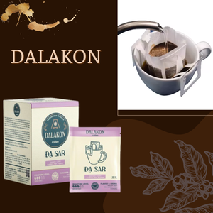 กาแฟดริปดาซาร์ดาลาคอน ชนิดคั่วอ่อนพิเศษ อาราบิก้า เวียดนามแท้ บดละเอียด รสชาติเปรี้ยว บรรจุกล่อง - Product Image 4