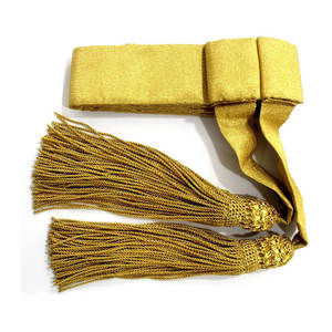 Vente en gros OEM ceinture de cérémonie britannique en or avec pompon en or vente au Pakistan 2025 - Product Image 2