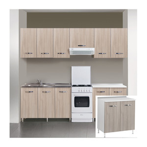 Kit Cucina Base 2 Ante 80x50xh85 Cm Olmo - Product Image 1