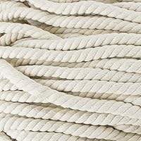 Natural White Cotton Rope Braided Twisted Industrial Multi-Purpose DIY Wholesale Packing Tying Rope - Product Image 6