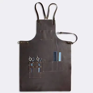Hairstylist Salon <b>Apron</b> With Rhinestone Tool 3 Pockets <b>Hairdressing</b> Waterproof Hairdresser Barber <b>Aprons</b> - Product Image 1