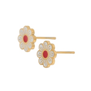 A00901678 Xu Ping gioielli modello delicato fiore grano intaglio 14K <span class=keywords><strong>oro</strong></span> elegante gioielli di moda gioielli da donna - Product Image 1