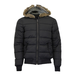 Chaqueta acolchada de invierno para hombre, abrigos reflectantes de algodón grueso impermeables con capucha de piel sintética, novedad - Product Image 2