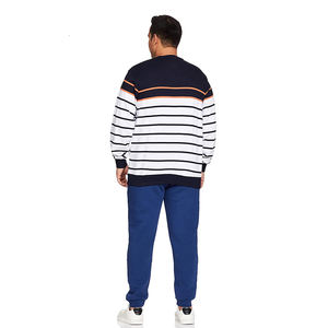 Transpirable con logotipo propio, calidad superior, manga larga, ligero, elegante, informal, jersey de entrenamiento, sudaderas de lana de algodón para hombres - Product Image 4