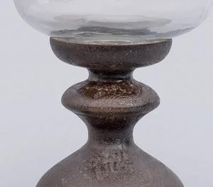 Le bougeoir en bois de luxe ajoute une touche sophistiquée, rustique, confortable et élégante aux espaces de salon et de salle à manger - Product Image 5