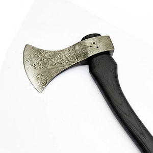 Haches en acier Damas sur mesure avec manche en bois dur naturel pour le camping, l'utilité quotidienne et l'usage quotidien, haches en acier Damas de haute qualité - Product Image 6