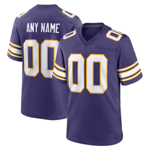 Precio bajo personalizado fútbol americano Jersey manga corta personalizado bordado sublimación fútbol americano Jerseys para hombres - Product Image 1