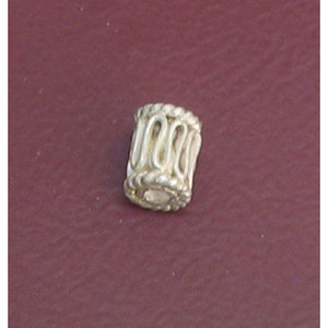 Perles en vrac plaquées argent, rondes, pureté 92,5, bijoux en métal uni pour diverses créations de bijoux - Product Image 1