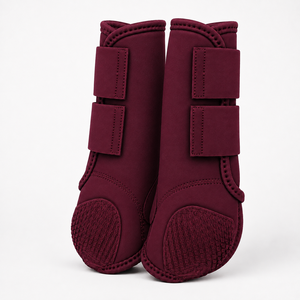 Botas Protectoras de Neopreno para Caballos, Protectores de Patas Equinas para Montar, Correr, Saltar, Entrenar y Uso en Establos - Product Image 3