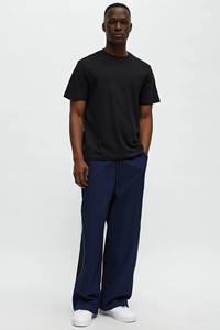 กางเกงวอร์มและกางเกงขายาวผ้าไนลอนสีบล็อกโพลีเอสเตอร์แนววินเทจทรงหลวมลำลองขนาดพลัสไซส์ - Product Image 4