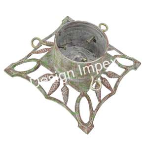 Support d'arbre de noël artisanat en métal support d'arbre de pin Antique Base antidérapante support d'arbre en métal accessoires de décoration de la maison - Product Image 3