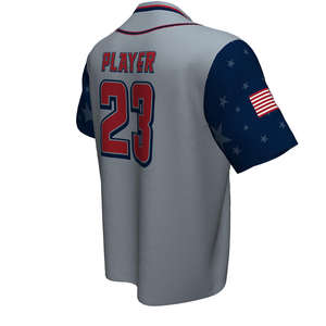 Personalizado sublimado nombre del equipo Logo número impresión deportes béisbol desgaste uniforme chaquetas mujeres hombres béisbol Jerseys - Product Image 1