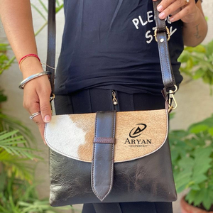 Sacs à main en cuir de vachette naturel avec bandoulière en cuir de vachette occidentale avec bandoulière en cuir de vachette élégant multi-usages vente chaude sacs à main pour femmes - Product Image 1