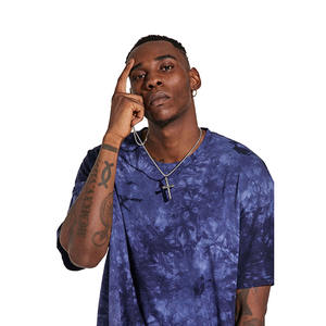 Camiseta cómoda transpirable para hombre con ejercicios deportivos, logotipo personalizable, diseño lavado a la piedra, Impresión de soplo, precio razonable - Product Image 3