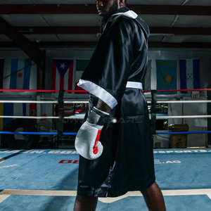 Vestido de boxeo de calidad superior recién llegado cómodo para hombres MMA Kick Boxing entrenamiento transpirable Logotipo de Color personalizado tamaño personalizado - Product Image 5