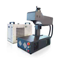 Machine de gravure et de marquage laser à projection de texte ultra-petite, refroidie par air, de table, CNC, nano, photo, micro, laser UV 355 nm