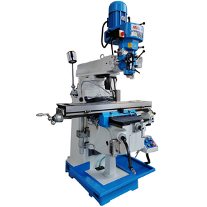 Máquina de Perforación y Fresado Vertical de Múltiples Velocidades H&S con Torreta de 10" x 50" y DRO MX1050 - Product Image 4