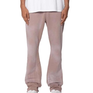 Pantalones de hombre de mezcla de lana lavada de lujo de invierno que ofrecen un aspecto refinado interior cálido y un ajuste a medida para la oficina de temporada - Product Image 1
