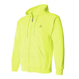 Meilleur prix personnalisé conçu sweats à capuche à fermeture éclair hommes haute qualité surdimensionné 6XL XL tailles confortable longue éponge tissu bouffée teint uni - Product Image 3