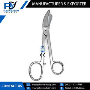 กรรไกรตัดเหล็กสแตนเลสเยอรมันแบบใช้พลังงานด้วยมือราคาไม่แพงสำหรับเครื่องมือผ่าตัด - Product Image 4