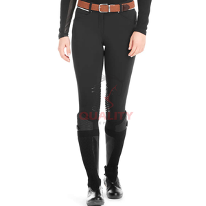 Pantalones de montar personalizados ajustados, transpirables, ligeros, cómodos, duraderos, pantalones ecuestres, Pantalones de mujer de diseño elegante - Product Image 4